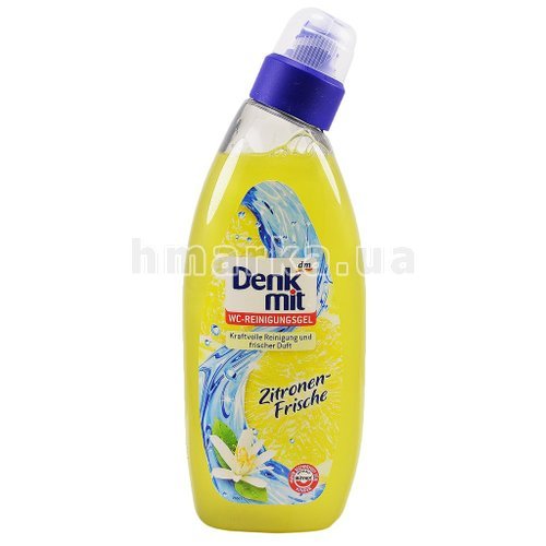 Фото Средство для чистки унитаза Denkmit "СУПЕР СИЛА 4" лимон, 750 мл № 2