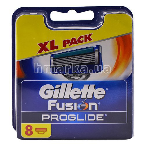 Фото Картриджи для станка Gillette Fusion Proglige XL Pack, 8 шт. № 1