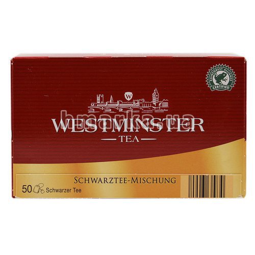 Фото Черный чай в пакетиках Westminster, 50 шт. № 1
