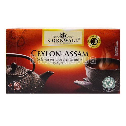Фото Черный чай в пакетиках Ceylon-Assam, 50 шт. № 1