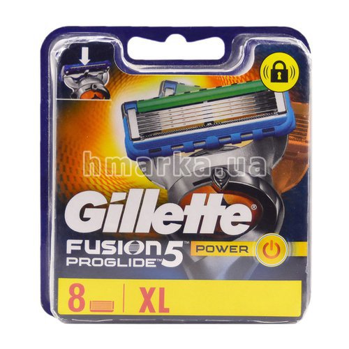 Фото Сменные кассеты для станка Gillette Fusion Proglide, 8 шт. № 1