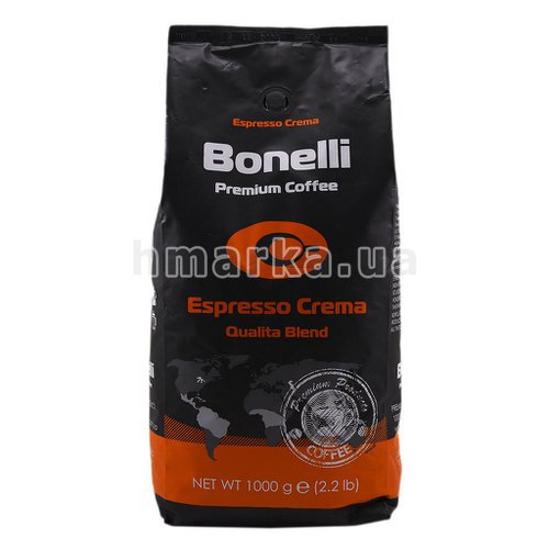 Фото Кофе в зернах Bonelli Espresso Crema Qualita Blend, 1000 г № 1