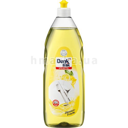 Фото Засіб для миття посуду Denkmit "Лимонна свіжість",1 л № 2