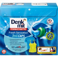 Капсулы для стирки спортивной и синтетической одежды Denkmit Свежие ощущения, 22 шт.