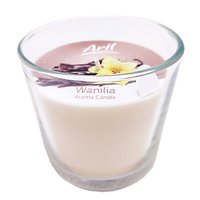 Свічка ароматична Aril Ваніль у скляному стаканчику