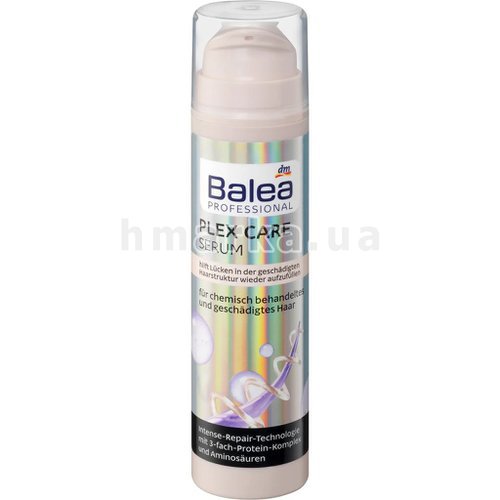 Фото Протеїнова незмивна сироватка для пошкодженого волосся Balea Professional Plex Care, 50 мл № 2