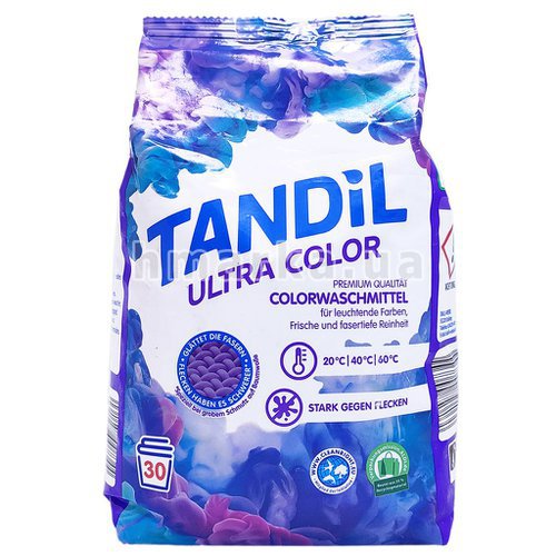 Фото Стиральный порошок для цветных вещей Tandil Ultra Color, 2.025 кг № 1