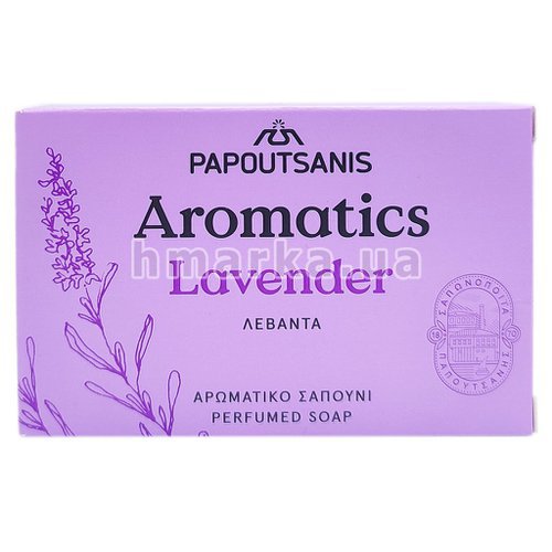 Фото Парфумоване мило Aromatics Lavender "Лаванда", 100 г № 1