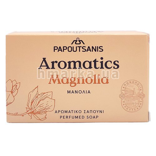 Фото Парфюмерное мыло Aromatics Magnolia "Магнолия", 100 г № 1