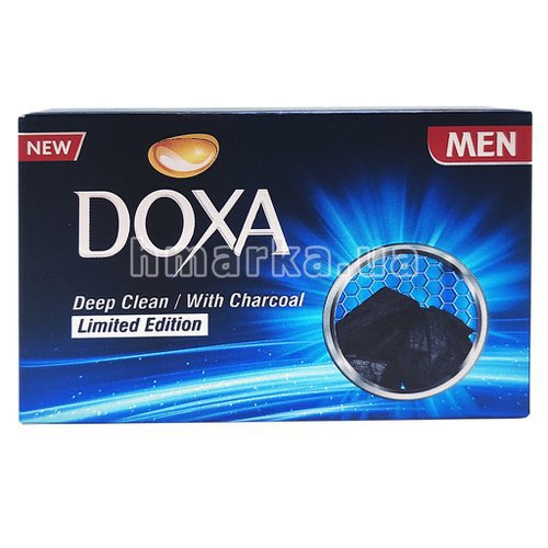 Фото Мыло DOXA для мужчин с активированным углем, 90 г № 1