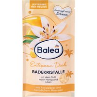 Кристали для ванни Balea Relax з ароматом меду та лілії, 80 г