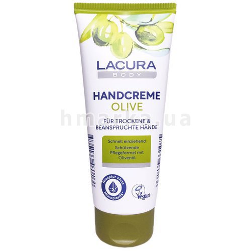 Фото Крем для рук Lacura с оливковым маслом для сухой кожи, 100 мл № 1
