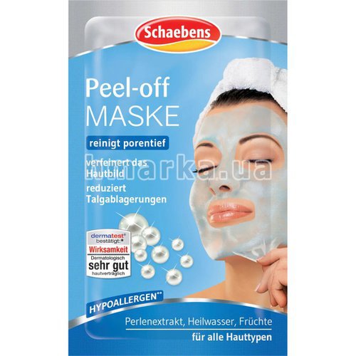 Фото Пилинг-маска для лица Schaebens Peel-off для чистоты кожи, 15 мл № 1