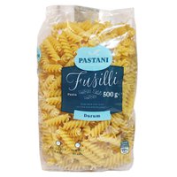 Итальянские макароны Pastani Fusilli из твердых сортов пшеницы, 500 г