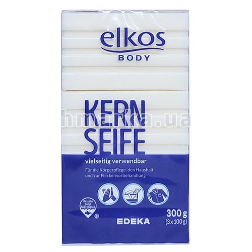 Фото Универсальное мыло Elkos для тела, домашнего хозяйства, от пятен, 300 г № 1