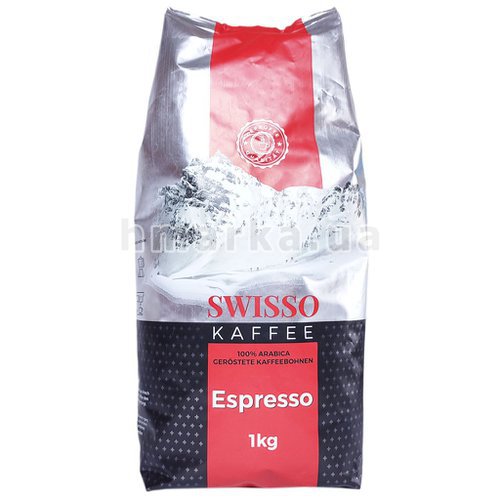 Фото Кофе в зернах Swisso Kaffee Espresso 100% Arabica, 1 кг № 1