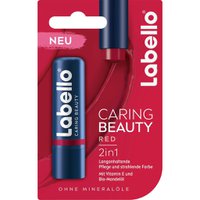 Бальзам-уход за губами Caring Beauty Red от Labello, 4,8 г