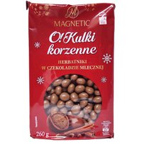 Пряное печенье-шарики в молочном шоколаде Magnetic Польща, 260 г