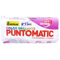 Стиральный порошок Puntomatic в таблетках  с активным кислородом для цветного белья, 8 шт.