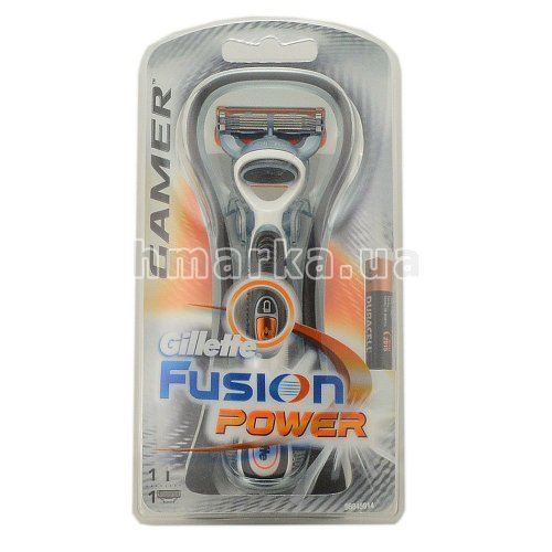 Фото Станок для гоління Gillette "Fusion Gamer Power" № 1