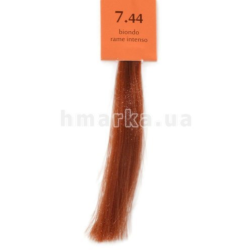 Фото Крем-краска для волос Brelil 7.44 ярко-медный блонд, 100 мл № 1