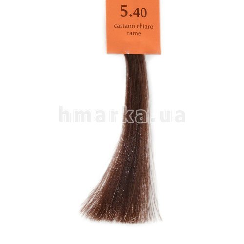 Фото Крем-краска для волос Brelil 5.40 светлый медный шатен, 100 мл № 1