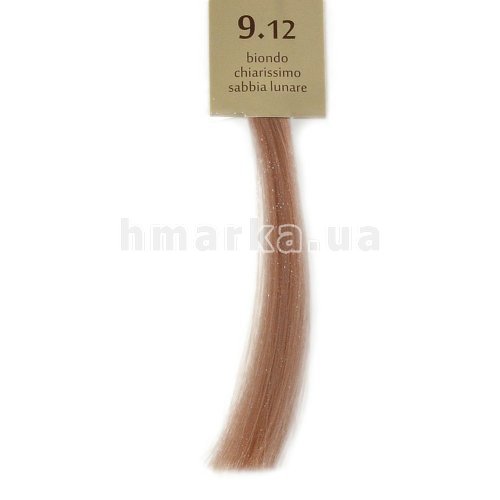 Фото Крем-краска для волос Brelil 9.12 очень светлый лунно-песочный блонд 100мл № 1