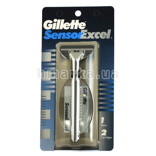 Фото Станок для гоління Gillette "Sensor Excel" № 1