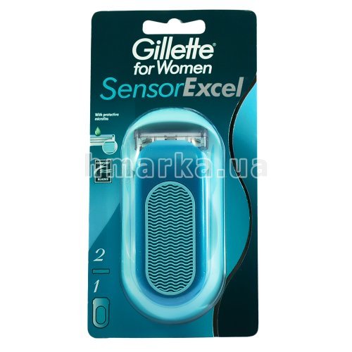 Фото Станок для бритья женский Gillette "Sensor Excel" № 1