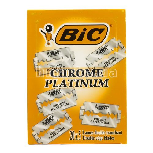 Фото Лезвия для бритья Bic Chrome Platinum 20х5 № 1