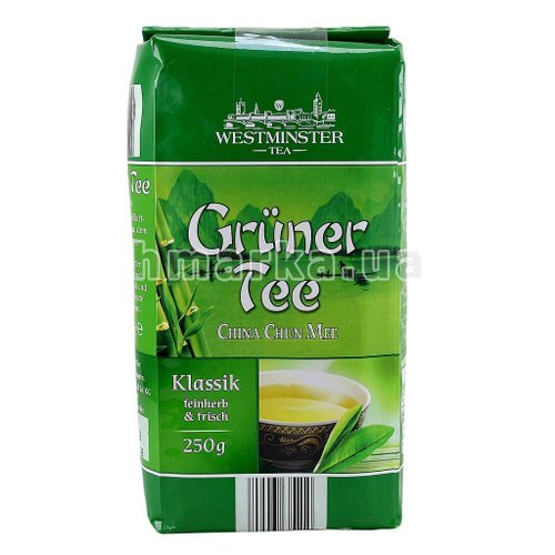 Фото Чай зелёный Westminster Grüner Tea Klassik, 250 г № 2